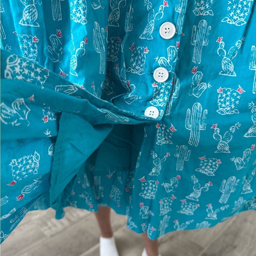 Emily and Fin Cactus Dress Size Medium - Picture 5 of 7